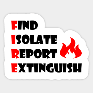 Fire Sticker